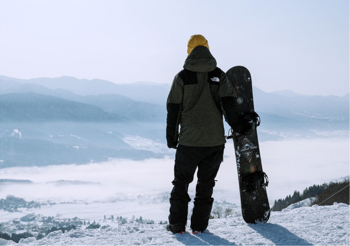 雲海と千曲川を見渡す絶好のロケーション