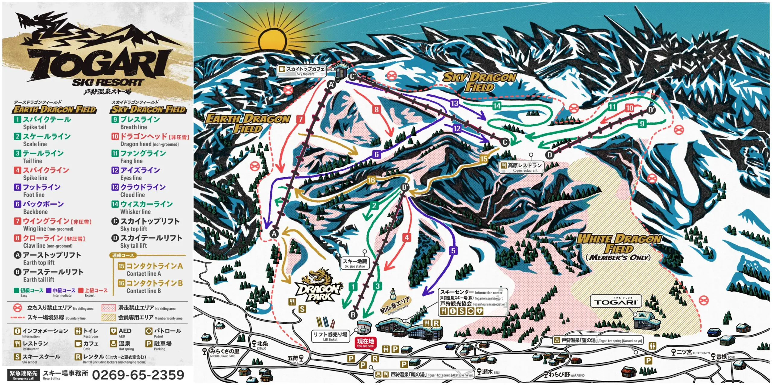 ゲレンデマップ